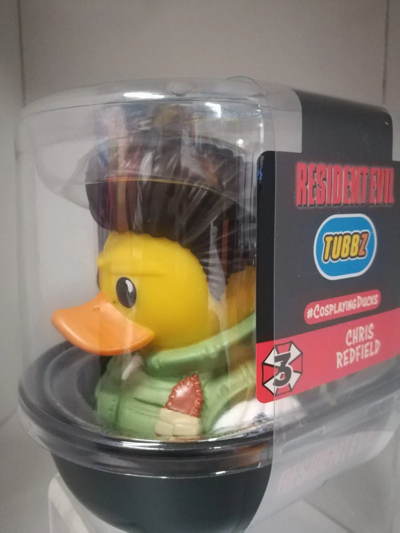 RESIDENT EVIL CHRIS REDFIELD TUBBZ COLLECTIBLE DUCK