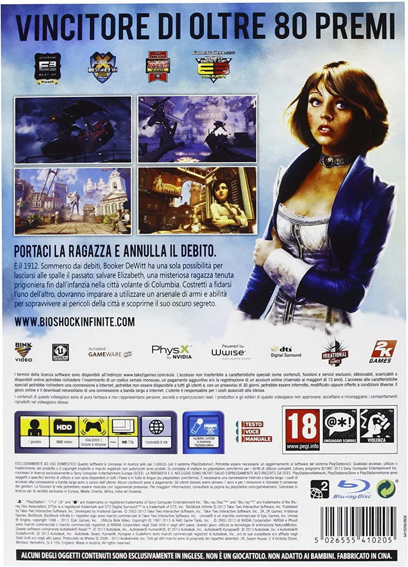 BIOSHOCK INFINITE PREMIUM EDITION PS3