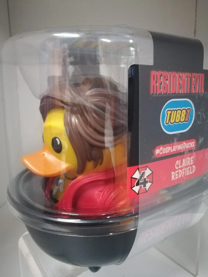 RESIDENT EVIL CLAIRE REDFIELD TUBBZ COLLECTIBLE DUCK