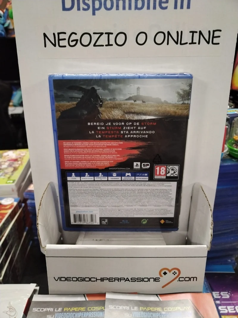Ghost Of Tsushima Playstation 4 Edizione Europea