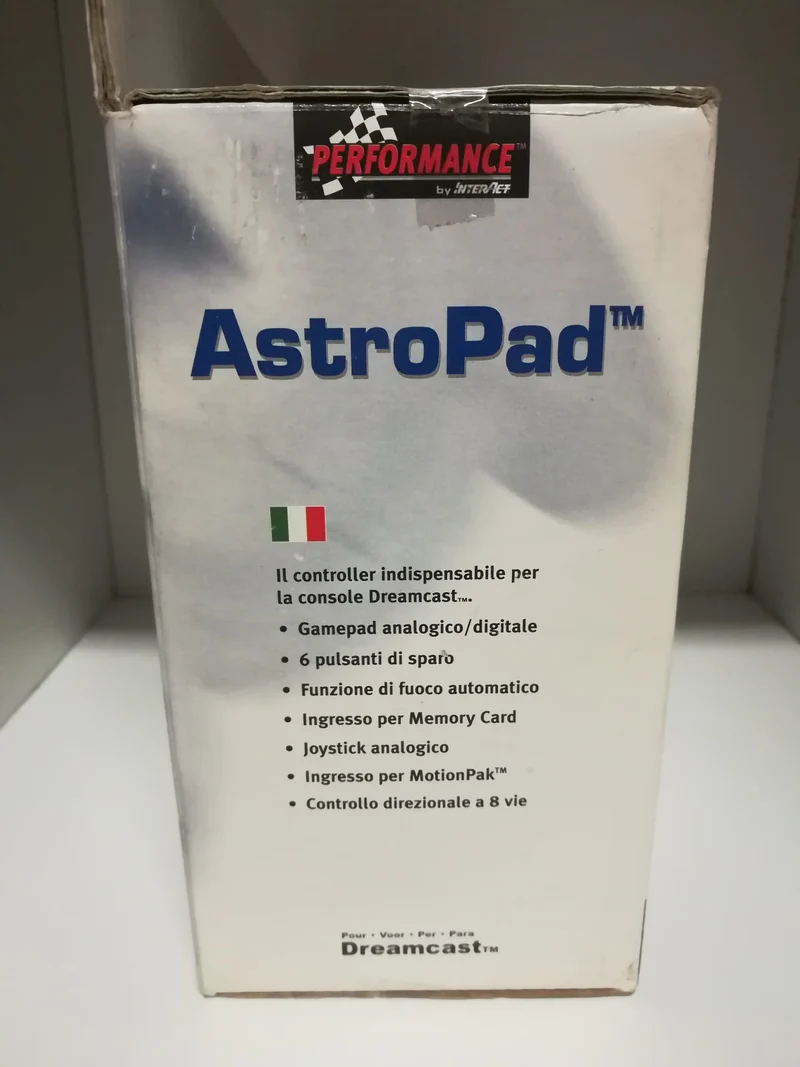 CONTROLLER- DREAMCAST- ASTRO PAD -PERFORMANCE by INTERACT