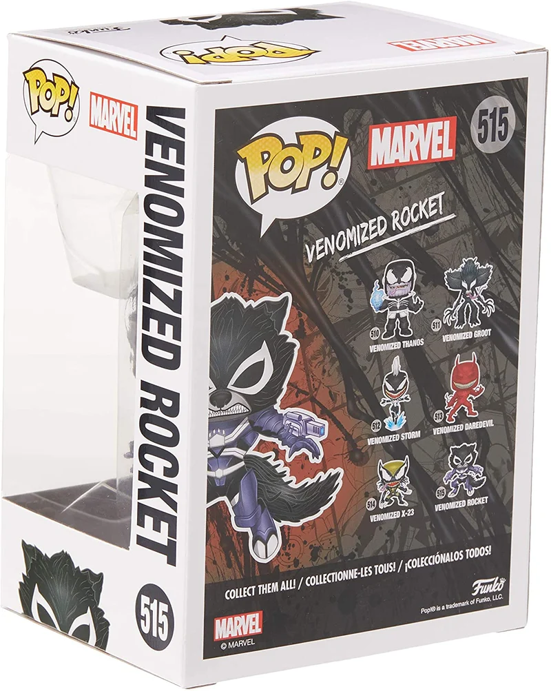 POP!FUNKO MARVEL VENOM-VENOMIZED ROCKET-515