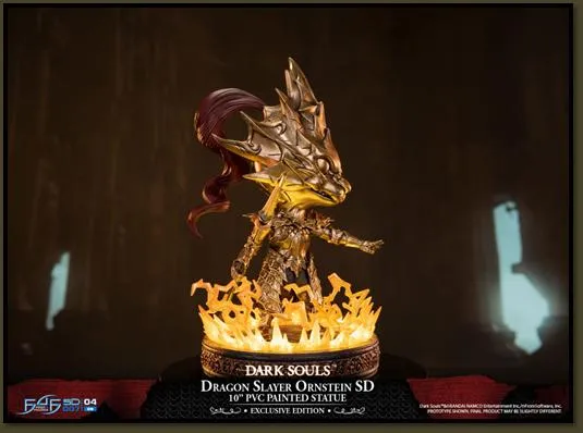 Dark Souls: Dragon Slayer Ornstein SD PVC Statue Edizione Limitata