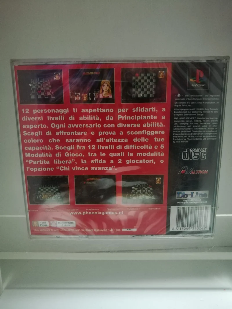 CHECKMATE II PS1 (nuovo)