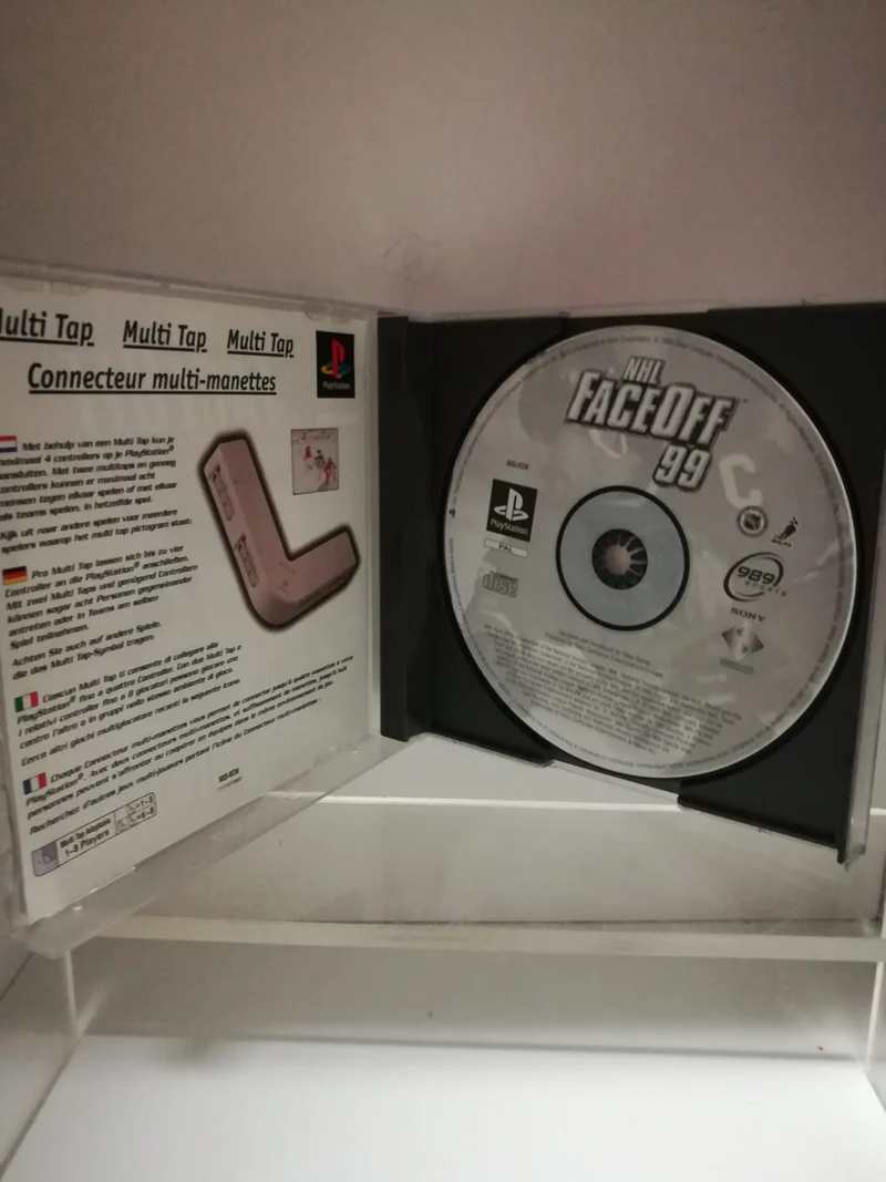 NHL FACE OFF 99 PS1 (usato garantito)(manca il manuale)