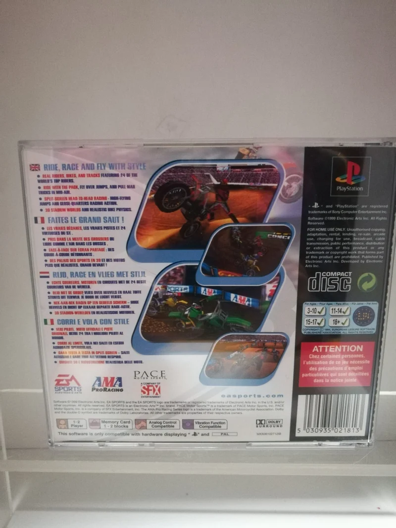 EA SPORTS SUPERCROSS 200 PS1 (usato garantito)