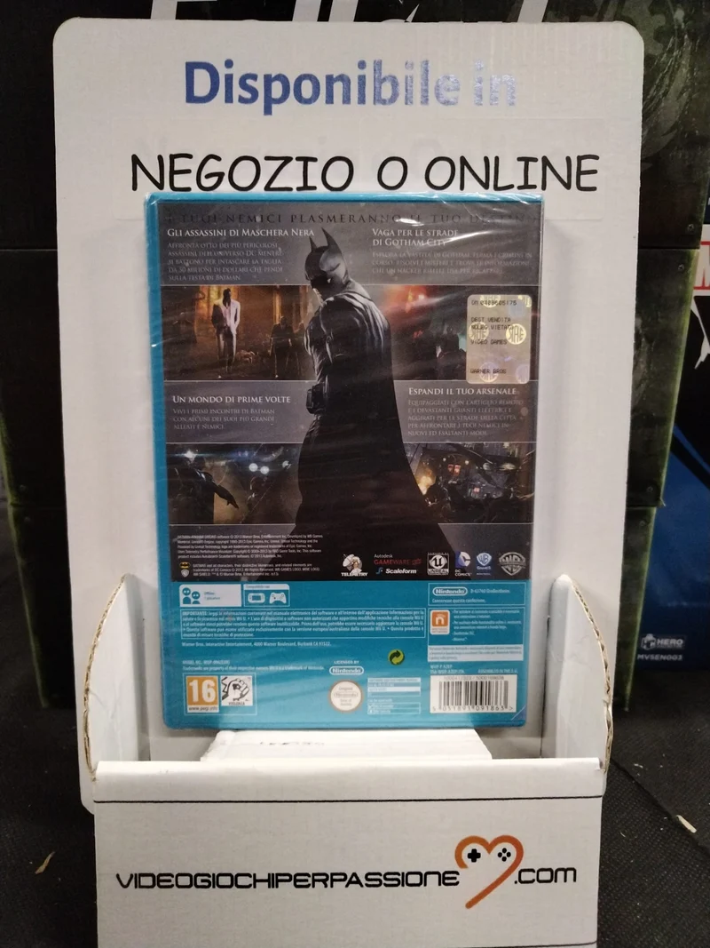 BATMAN ARKHAM ORIGINS WIIU (versione italiana)