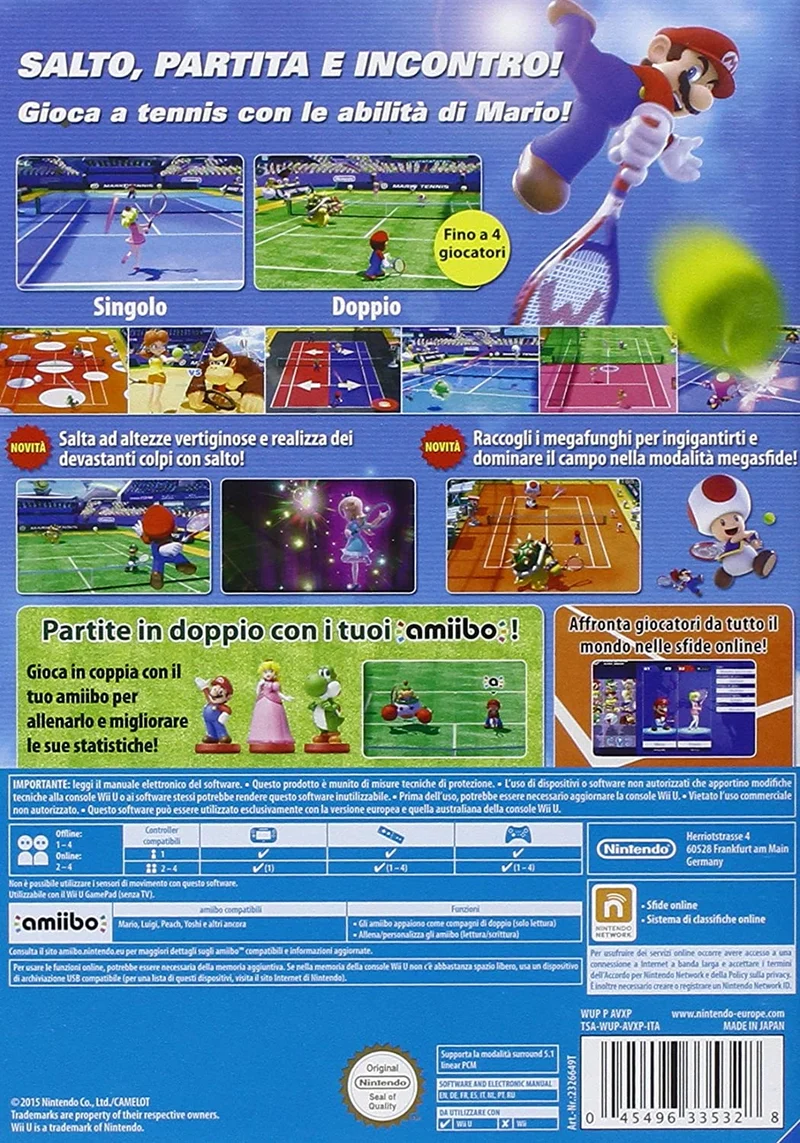 MARIO TENNIS ULTRA SMASH WIIU (versione italiano)