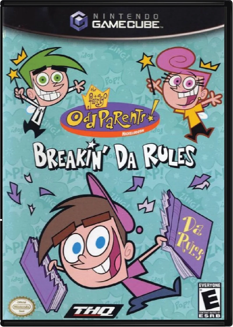 Fairly Odd Parents Breakin' Da Rules - Nintendo GameCube