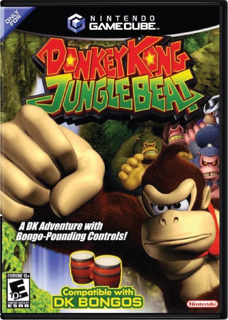 Donkey Kong Jungle Beat - Nintendo GameCube