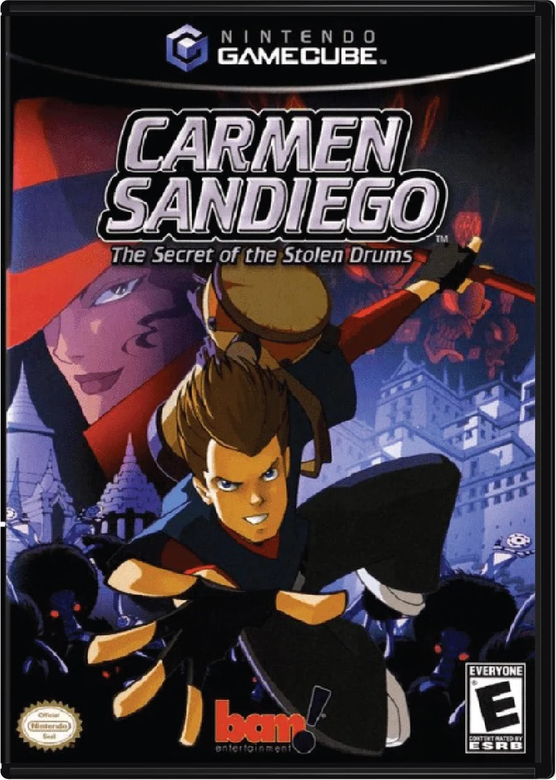 Carmen Sandiego The Secret of the Stolen Drums - Nintendo GameCube