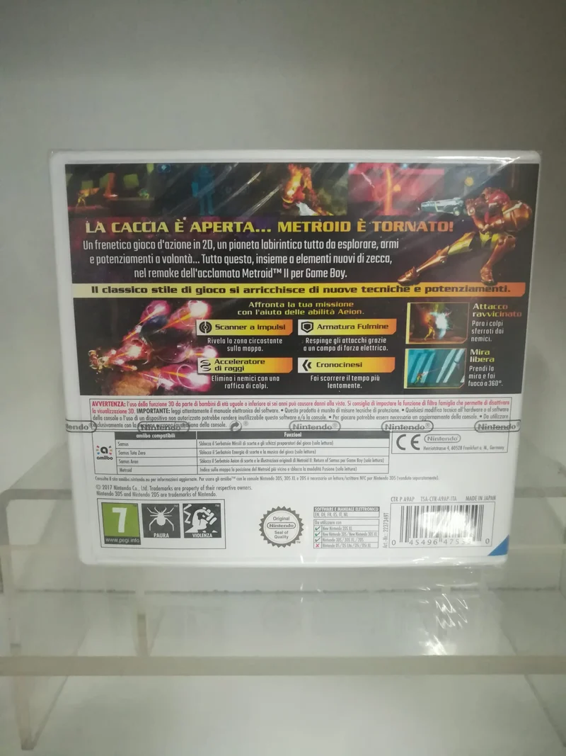 METROID SAMUS RETURNS 3DS NINTENDO (versione italiana)
