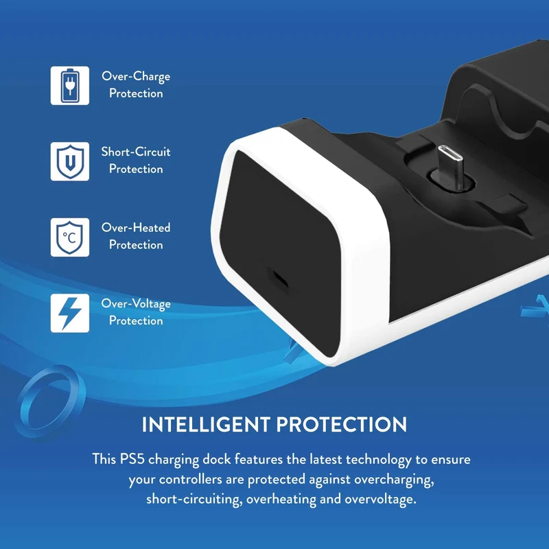 PlayStation 5 DualSense (doppia slot), Stazione di ricarica per controller PS5 ufficiali
