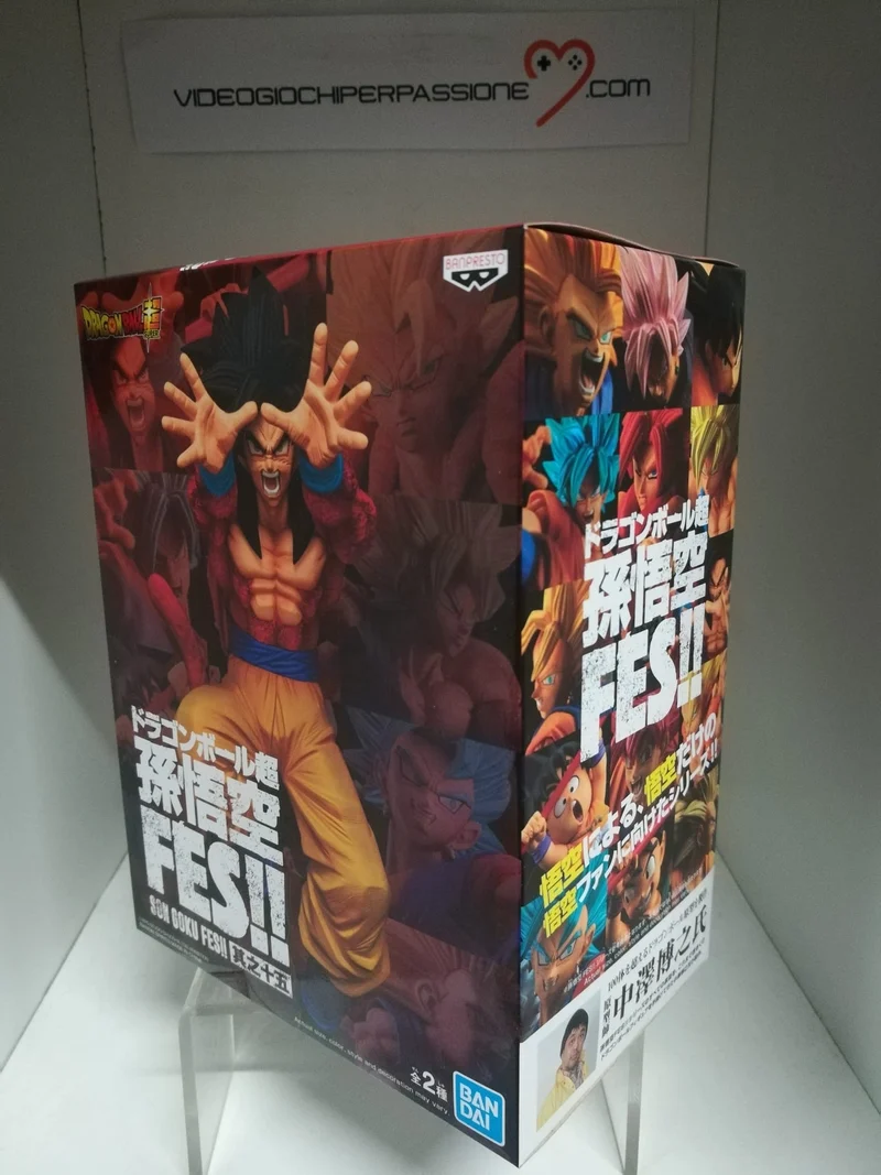 Dragonball Super Son Goku Fes Statue Super Saiyan 4 Son Goku 16 cm