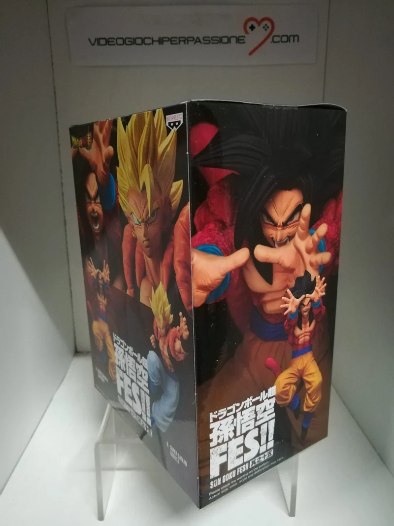 Dragonball Super Son Goku Fes Statue Super Saiyan 4 Son Goku 16 cm