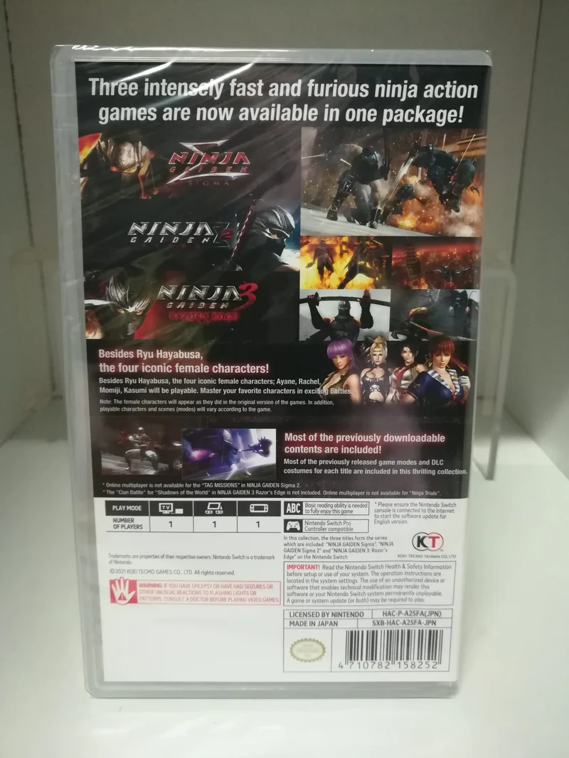 Ninja Gaiden: Master Collection Nintendo Switch Edizione Asiatica