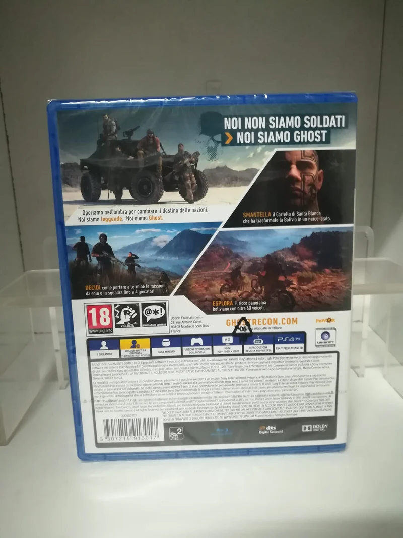 tom clancy's GHOST RECON wildlands PS4 (versione italiano)