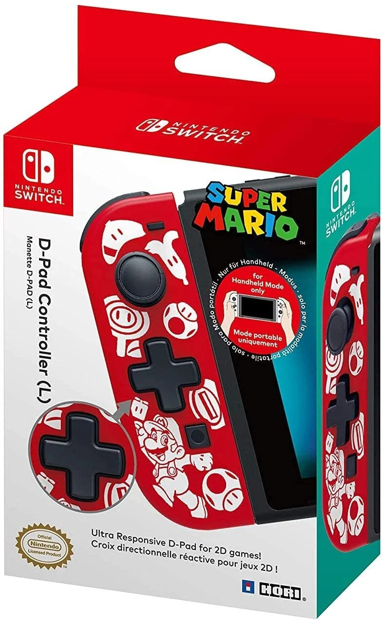 D - PAD CONTROLLER (L) PER NINTENDO SWITCH (HORI)