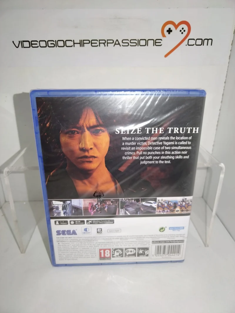 Lost Judgment Playstation 5 Edizione Regno Unito