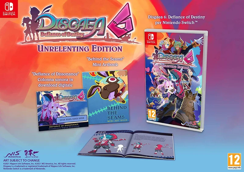 Disgaea 6: Defiance of Destiny – Unrelenting Edition - Nintendo Switch Edizione Regno Unito