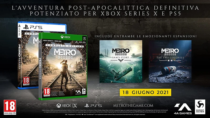 Metro Exodus Complete Edition - Complete - PlayStation 5