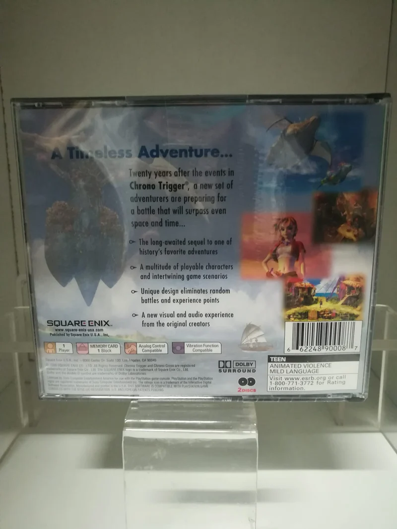 CHRONO CROSS PS1 (versione americano)