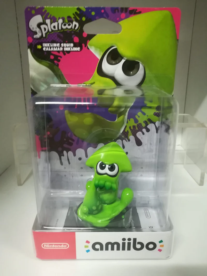 SPLATOON INKLING SQUID CALAMAR AMIIBO NINTENDO