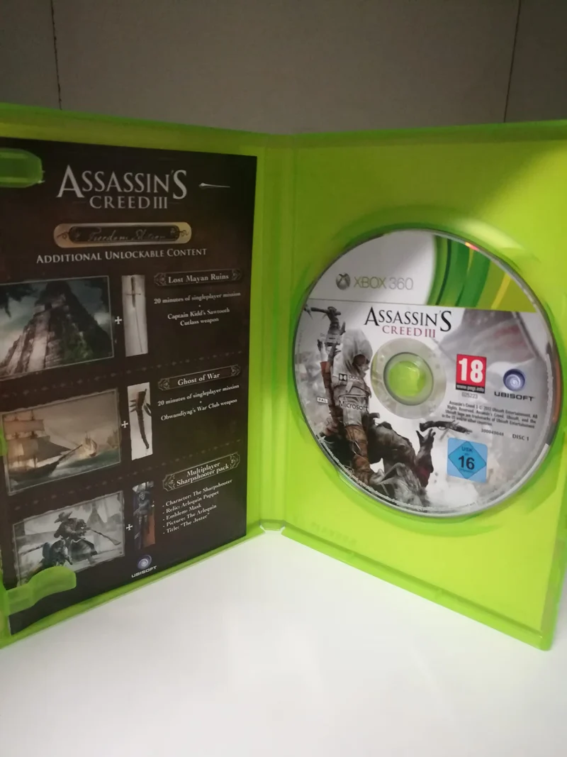 ASSASSIN'S CREED III XBOX 360 (usato garantito)