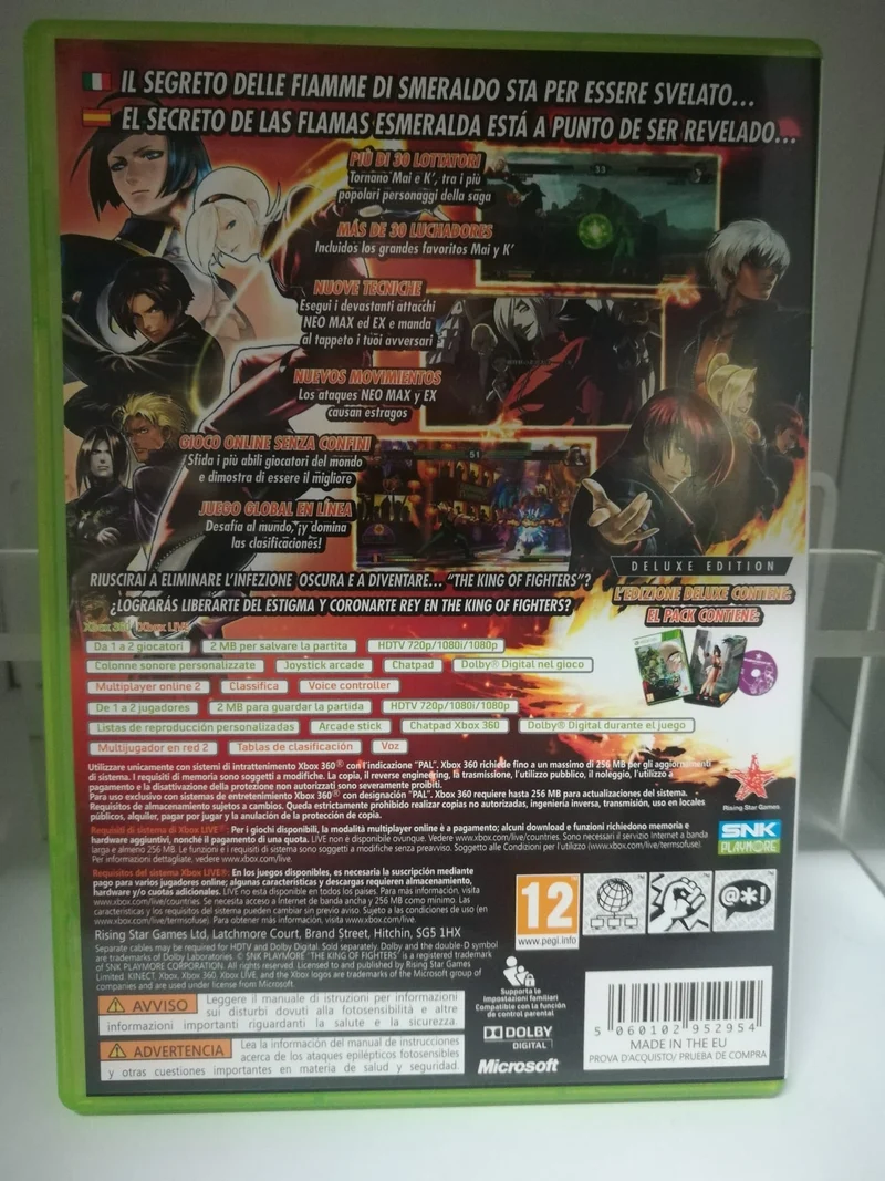THE KING OF FIGHTERS XIII DELUXE EDITION XBOX 360 (usato garantito)