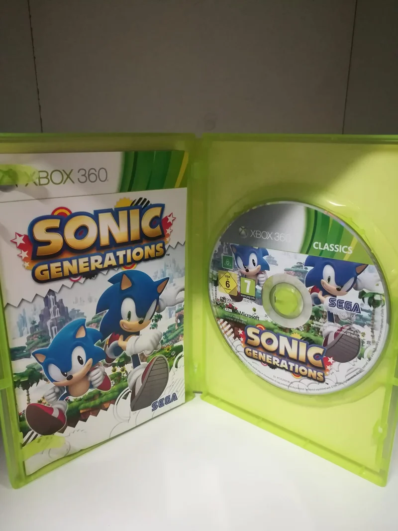 SONIC GENERATIONS XBOX 360 (usato garantito)