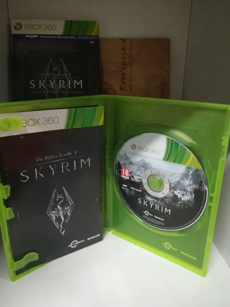 THE ELDER SCROLLS V- SKYRIM- LEGENDARY EDITION XBOX 360 (usato garantito)