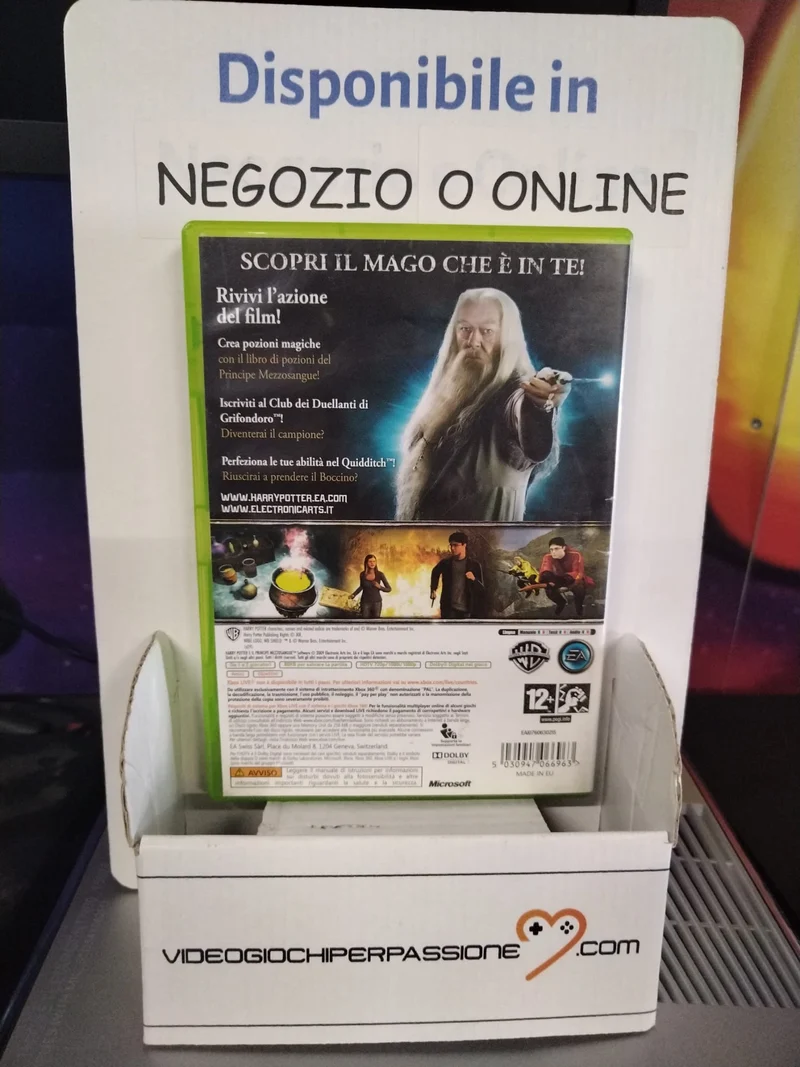 HARRY POTTER E IL PRINCIPE MEZZOSANGUE XBOX 360 (versione italiana)(usato garantito)