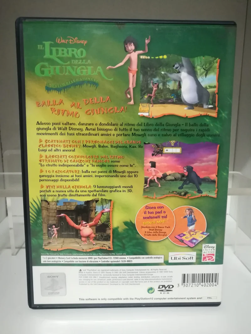 WAIT DISNEY IL LIBRO DELLA GIUNGLA IL BALLO DELLA GIUNGLA PS2 (usato garantito-italiano)