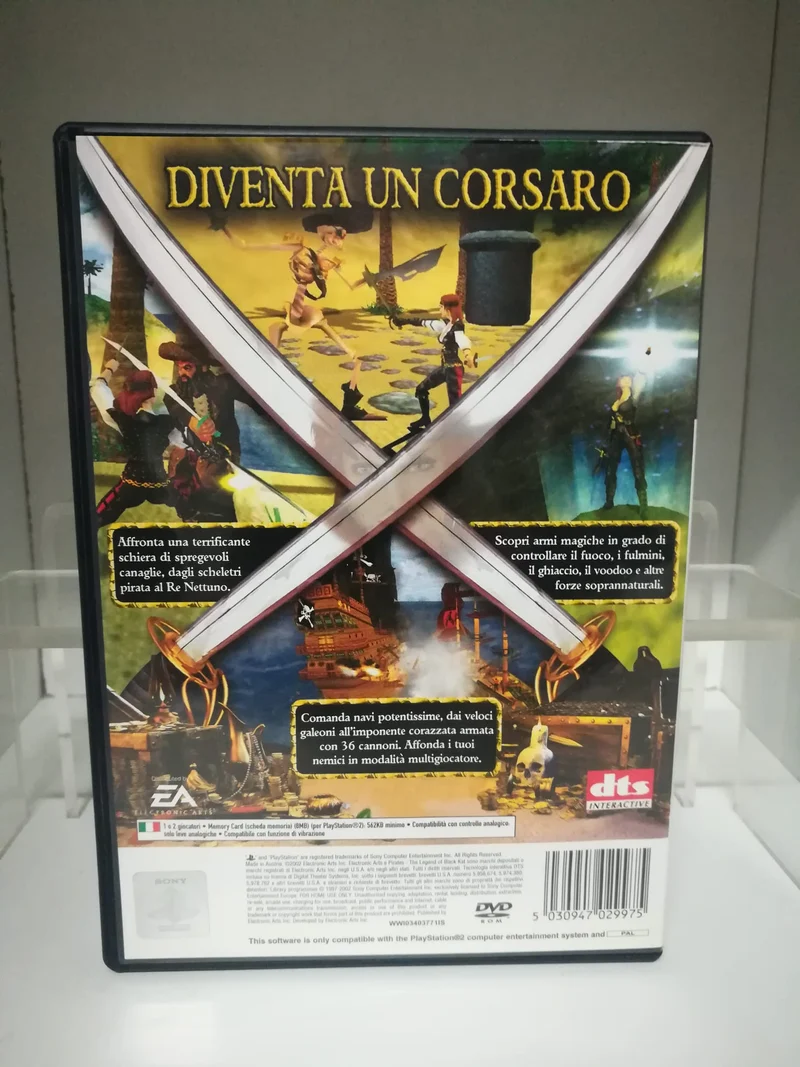 PIRATES-the legend of black kat PS2 (versione italiana)(usato garantito)