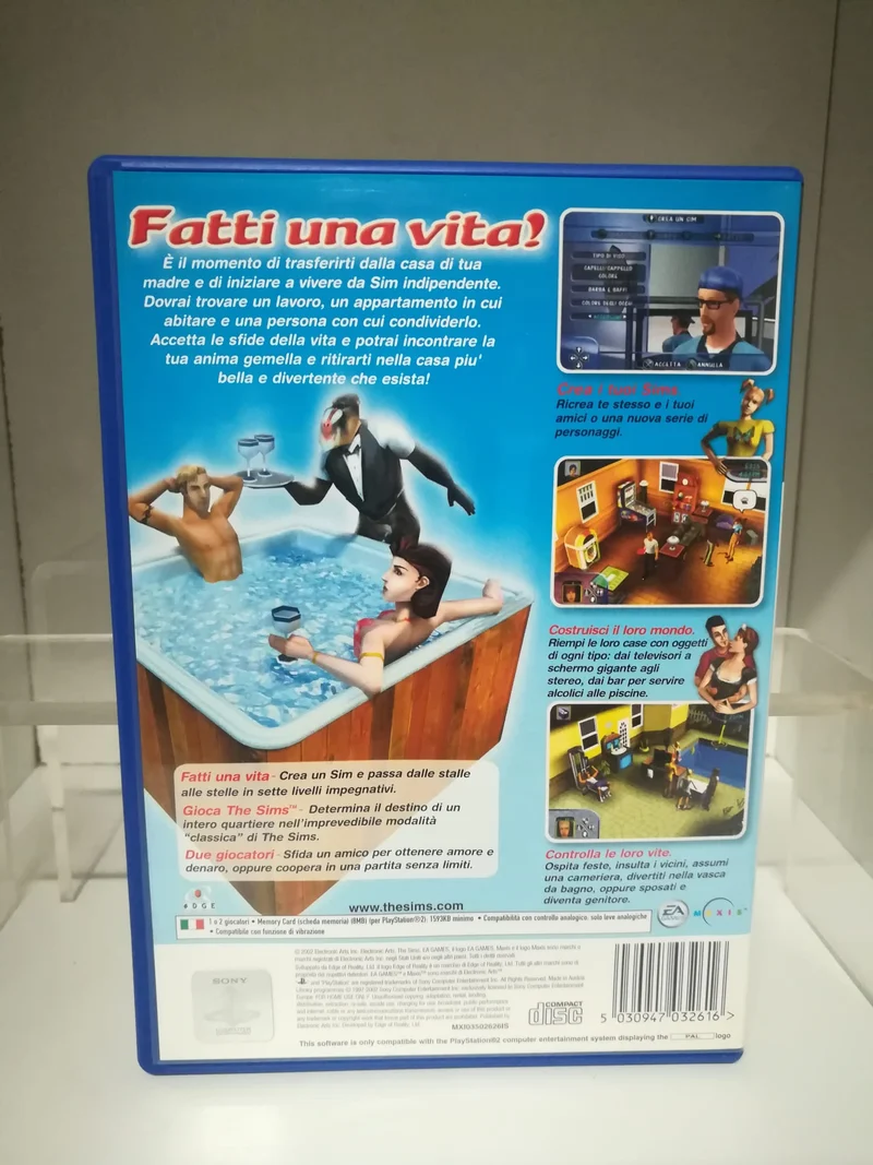 THE SIMS PS2 (versione italiana)(usato garantito)