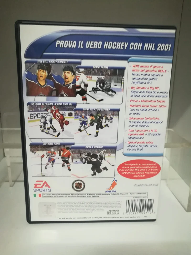 NHL 2001 PS2 (versione italiano)(usato garantito)