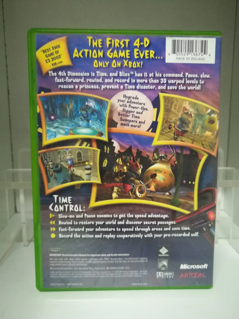BLINX THE TIME SWEEPER XBOX (usato garantito)