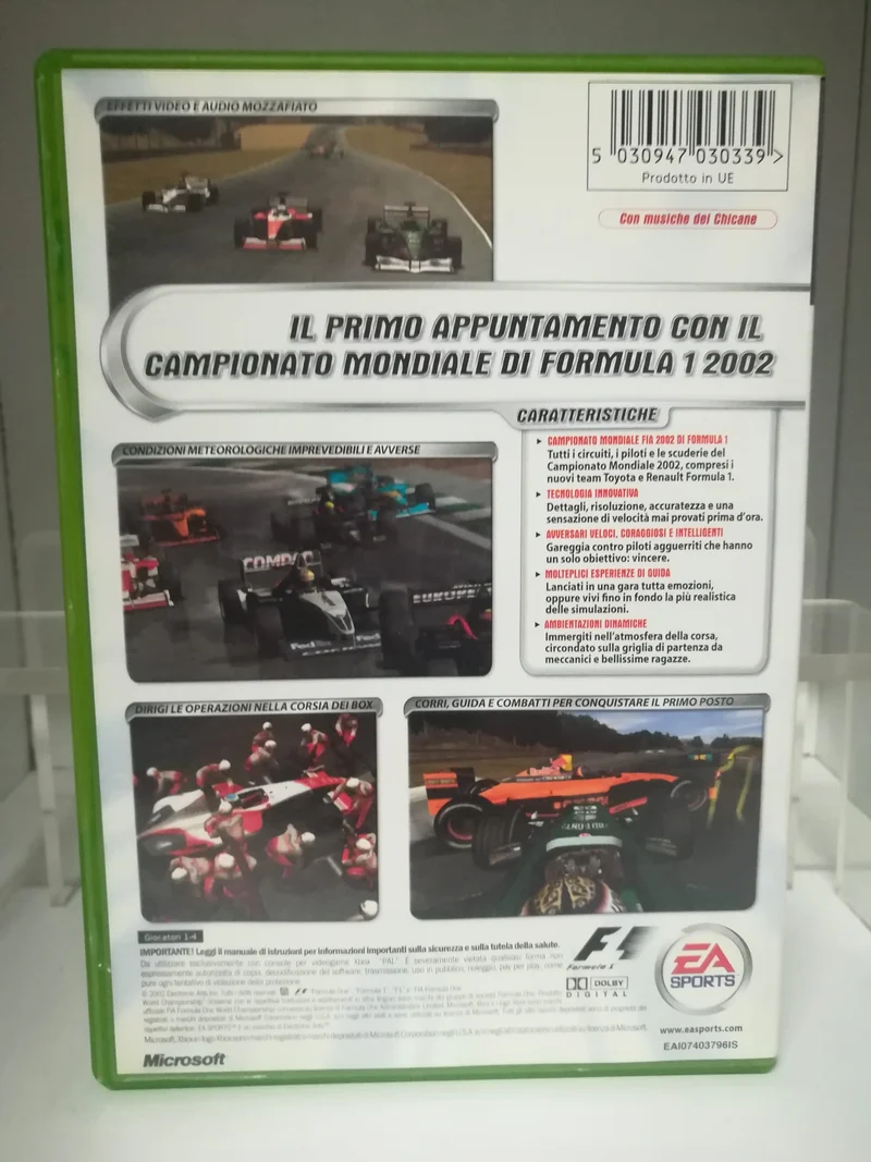 F1 2002 XBOX (versione italiana-usato garantito)