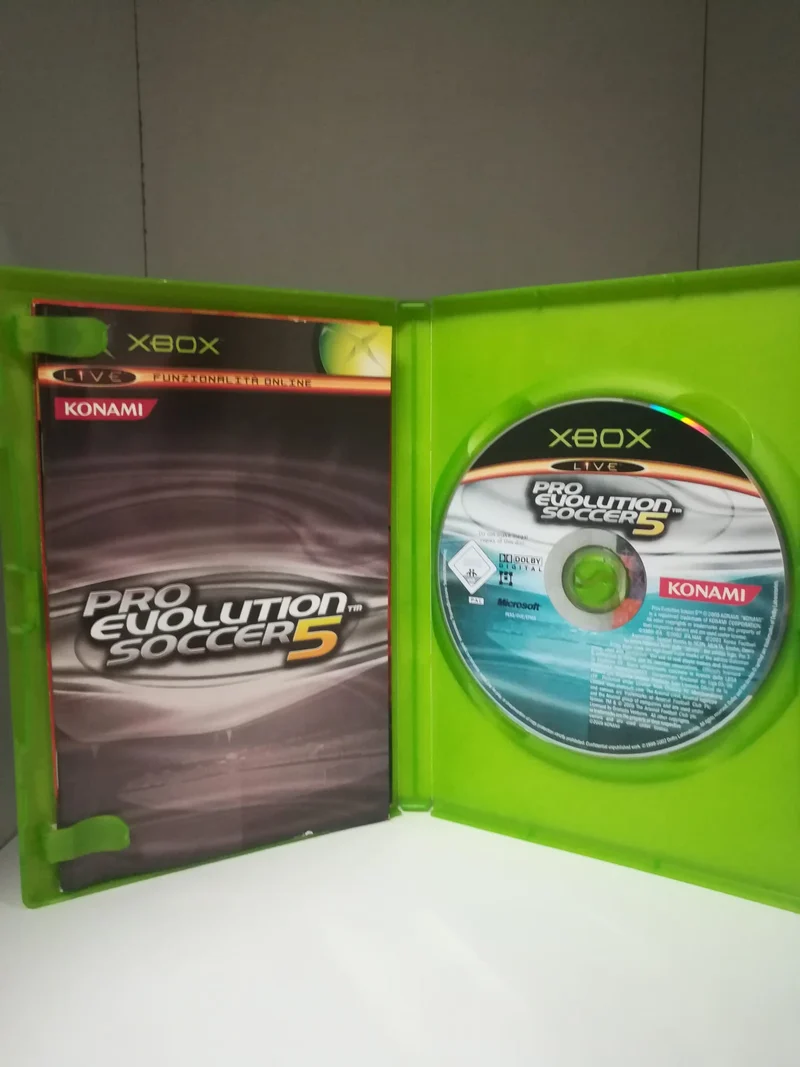 PRO EVOLUTION SOCCER 5 XBOX (versione italiana-usato garantito)
