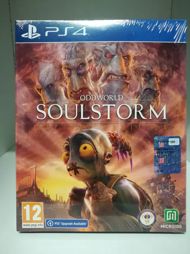 Oddworld: Soulstorm - Day One Oddition Steel Book Edition - PlayStation 4 Edizione Italiana