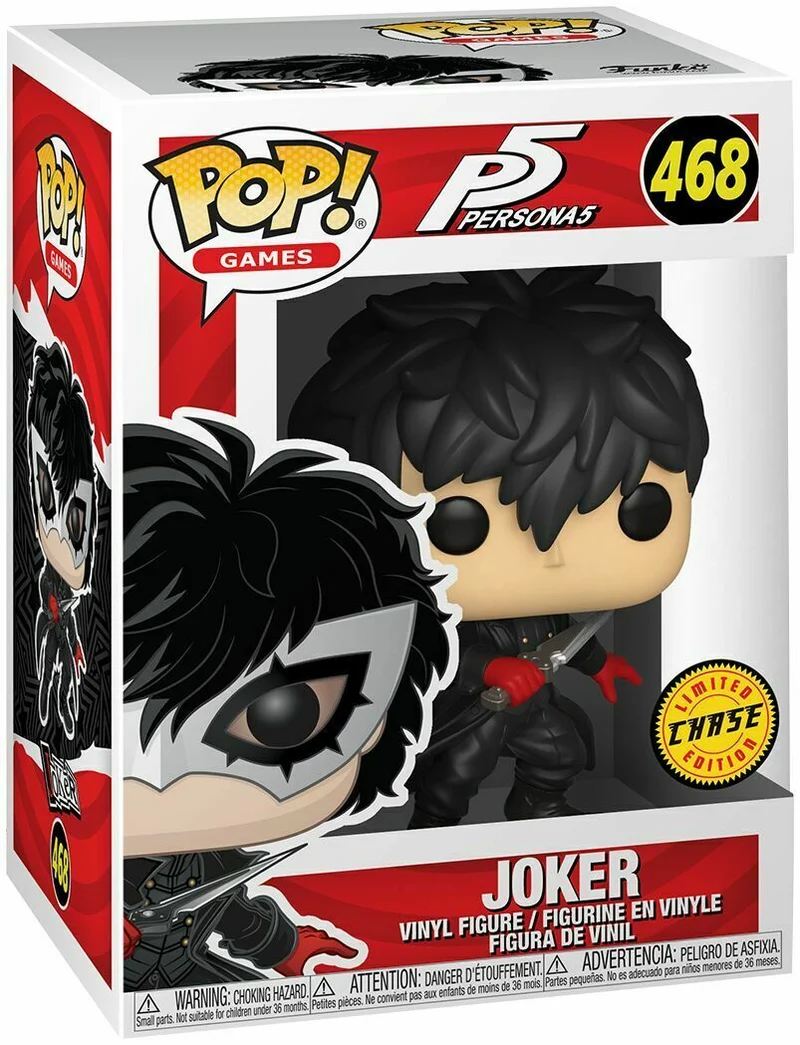 PERSONA 5 POP! FUNKO THE JOKER - N-468 CHASE (PRE-ORDER)
