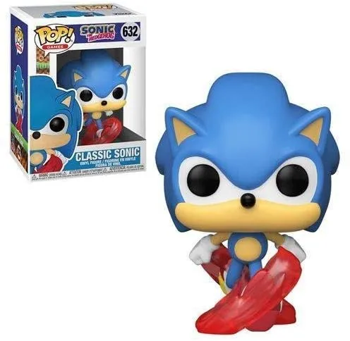Sonic the Hedgehog POP! Games Vinyl Figur Sonic 30th - Running Sonic -632