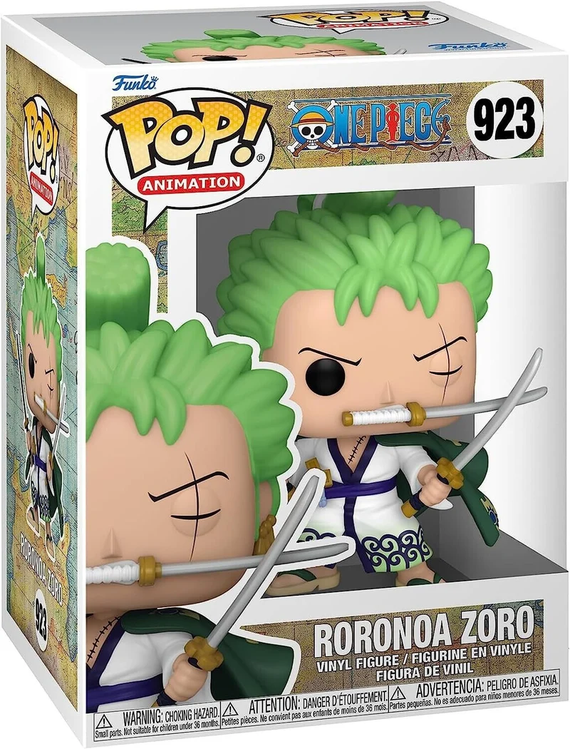 One Piece POP! Animation Vinyl Figur Roronoa Zoro 9 cm