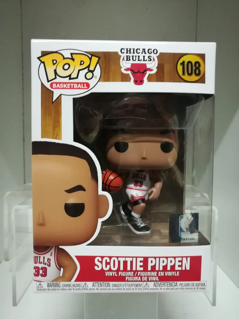 NBA Legends POP! Sports Vinyl Figur Scottie Pippen (Bulls Home) 9 cm