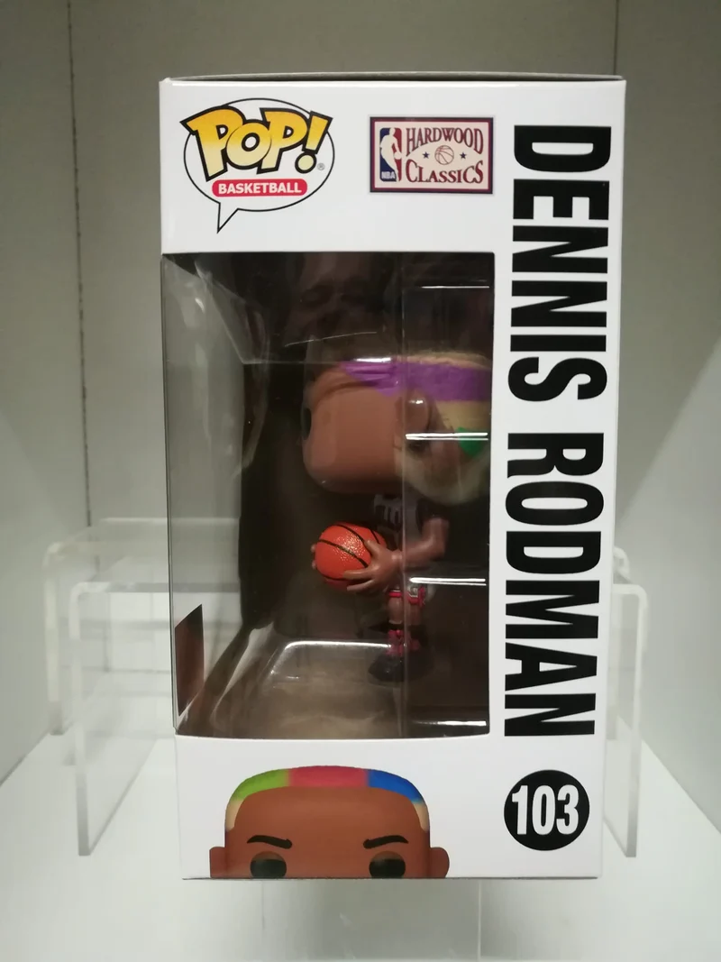 NBA Legends POP! Sports Vinyl Figur Dennis Rodman (Bulls Home) 9 cm
