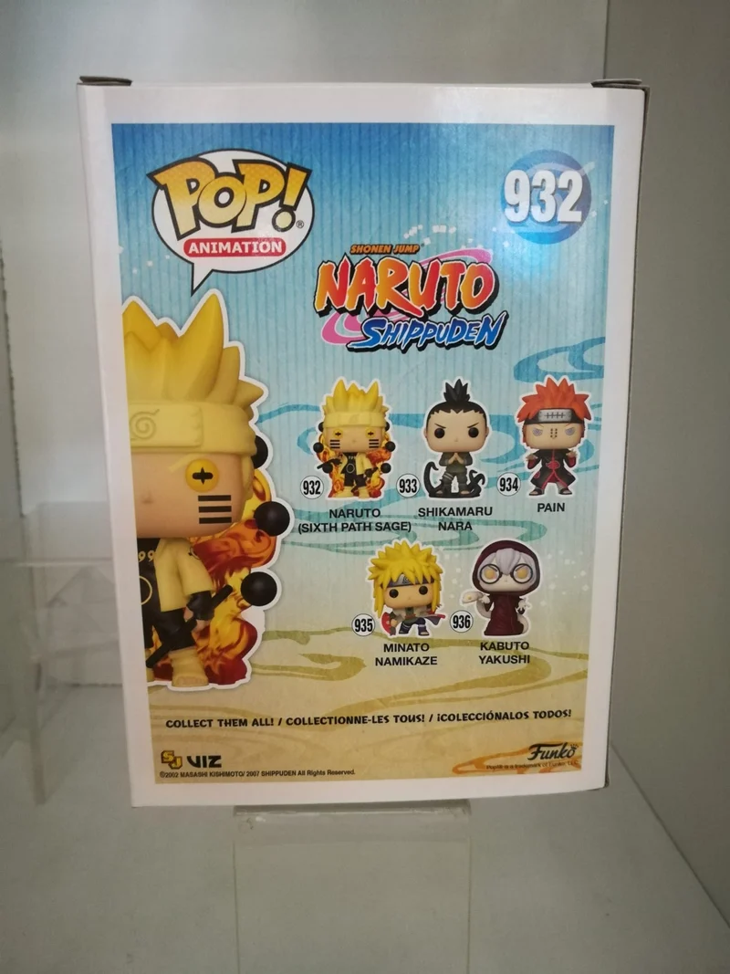 Naruto POP! Animation Vinyl Figur Naruto Six Path Sage 9 cm