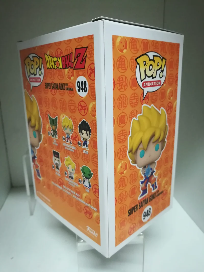Dragon Ball Z POP! Animation SS Goku w/ Kamehameha Wave 9 cm