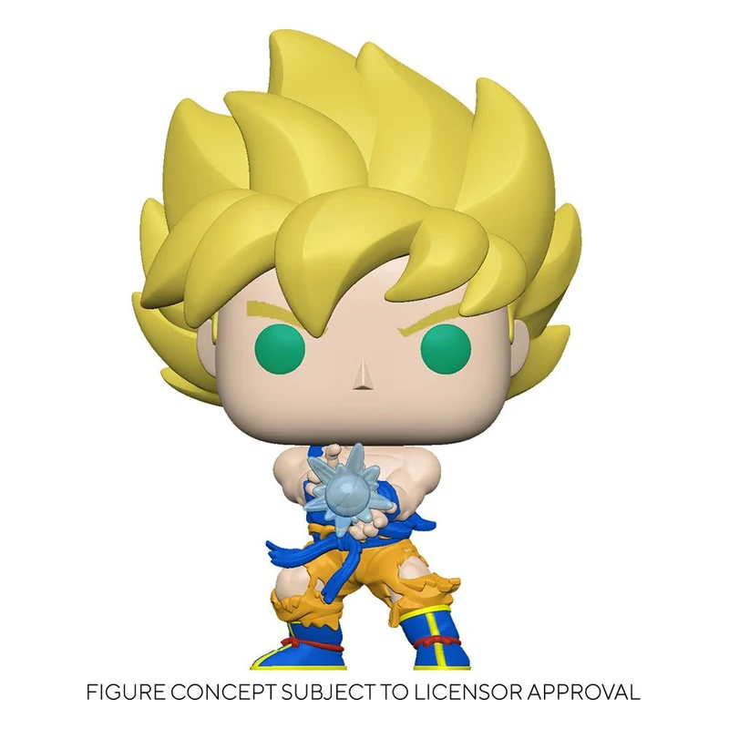 Dragon Ball Z POP! Animation SS Goku w/ Kamehameha Wave 9 cm