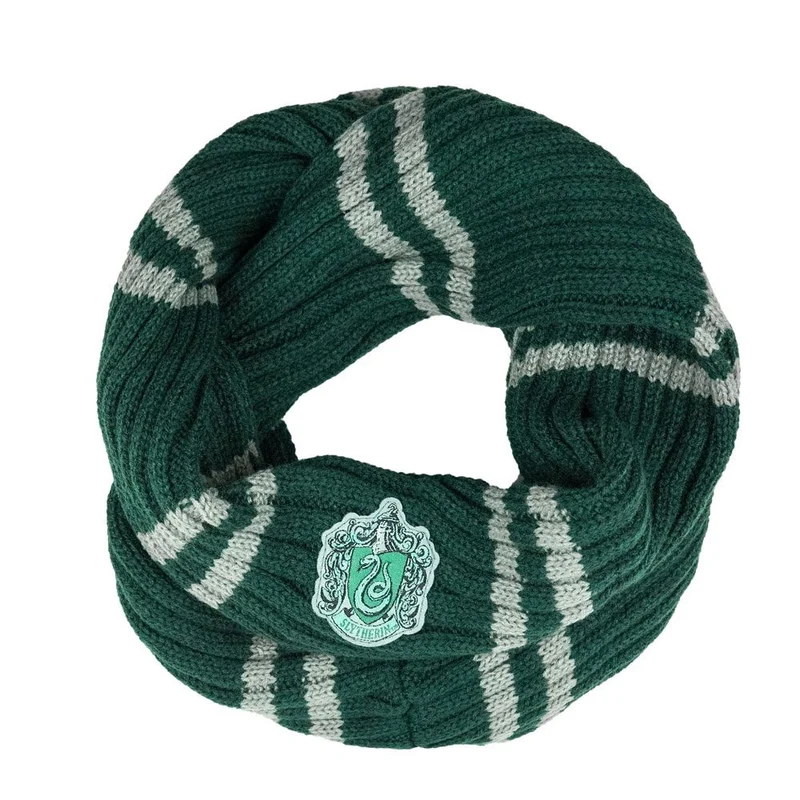 SCIARPA COLLO - HARRY POTTER-TASSOROSSO-SERPEVERDE-CORVONERO-GRIFONDORO