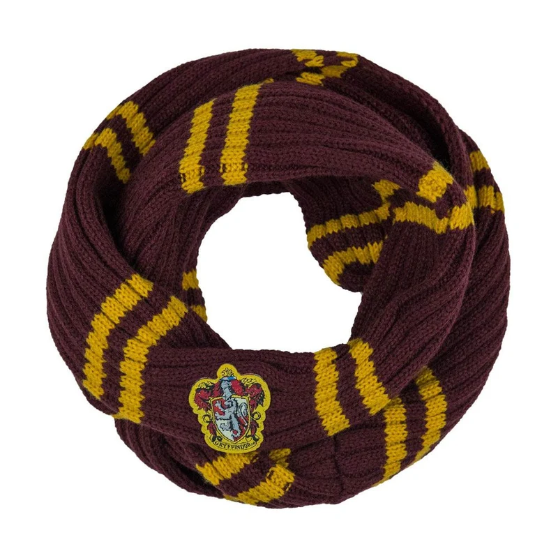 SCIARPA COLLO - HARRY POTTER-TASSOROSSO-SERPEVERDE-CORVONERO-GRIFONDORO